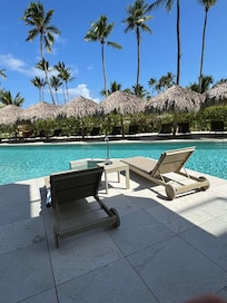 The view from our private sundeck