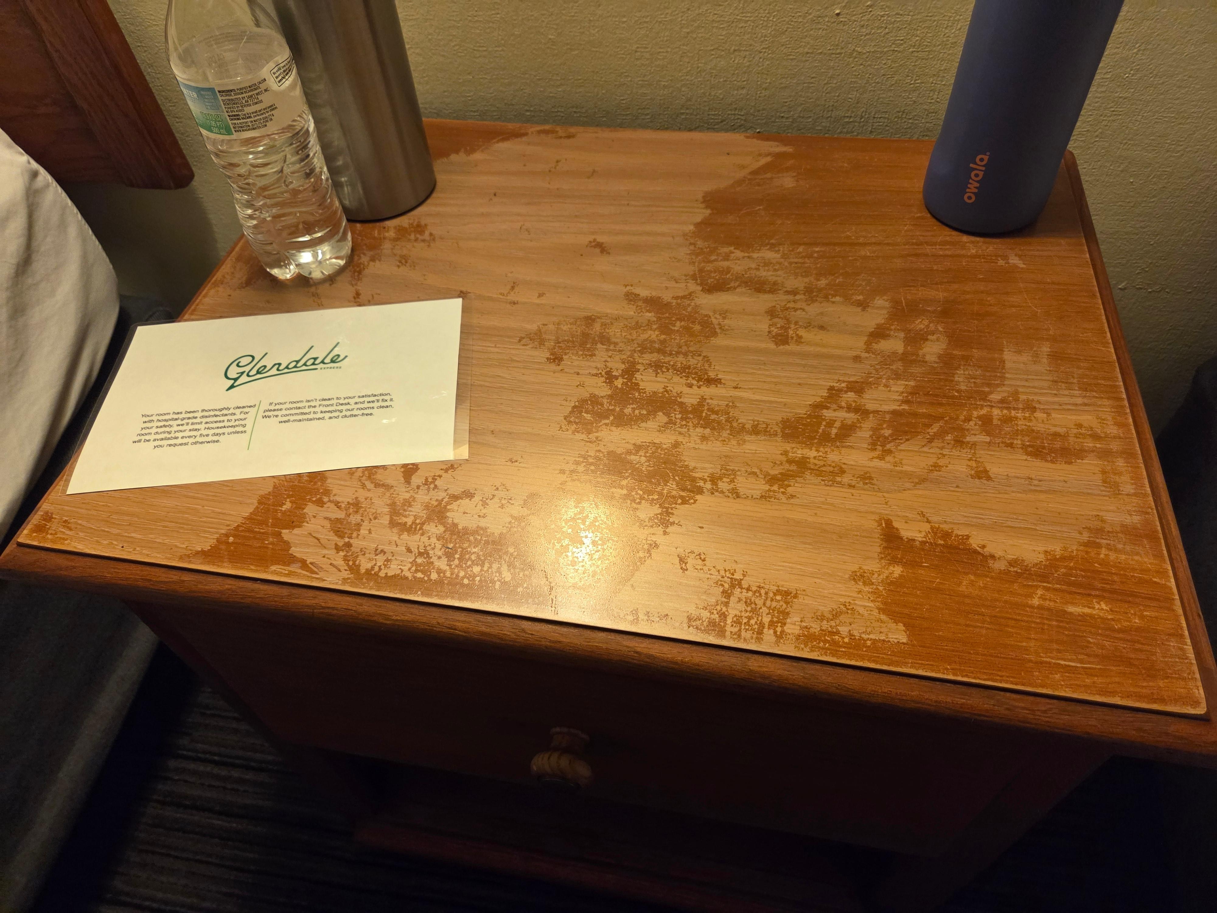 This was the deluxe night stand.