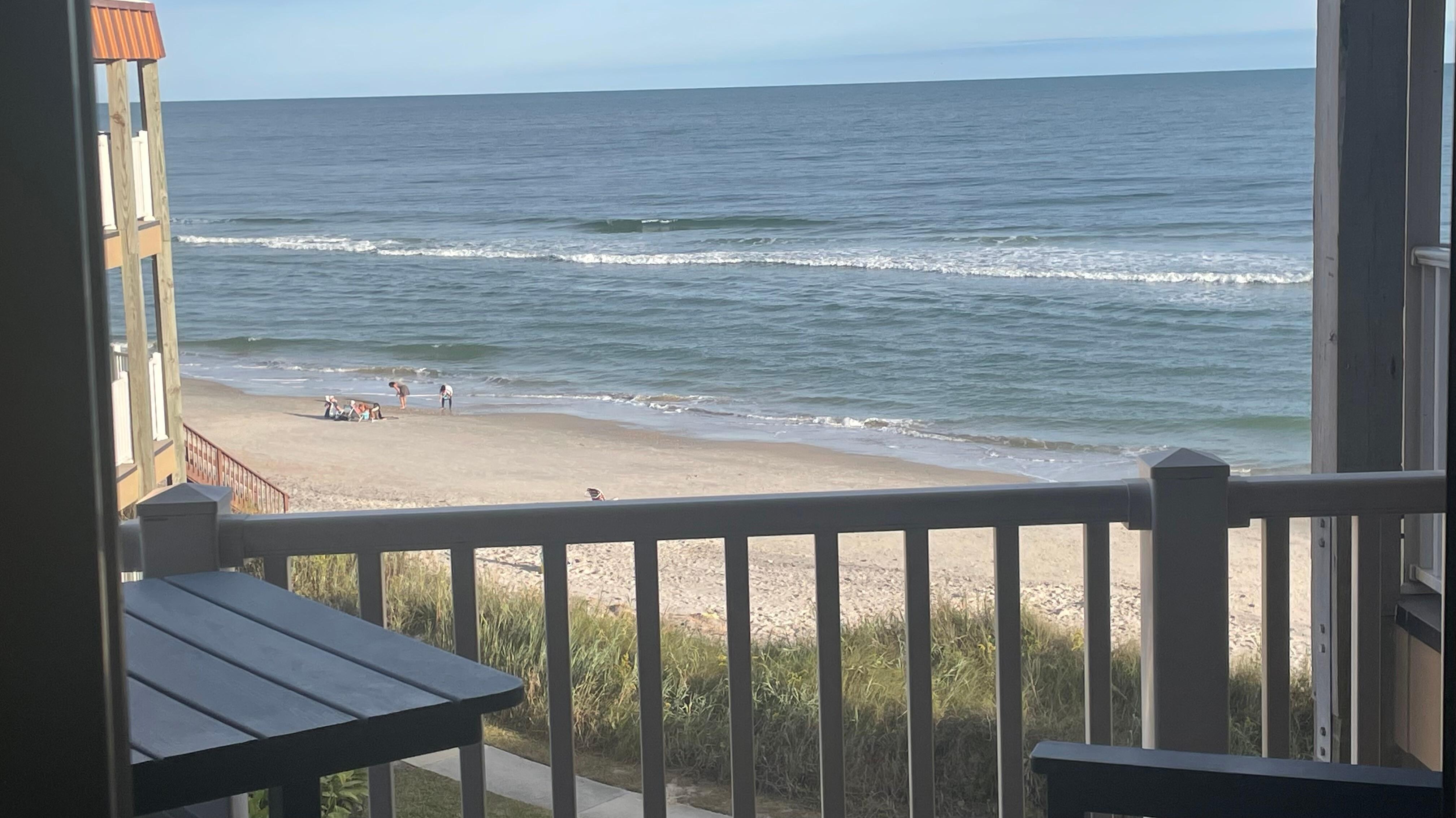 View from the patio. 