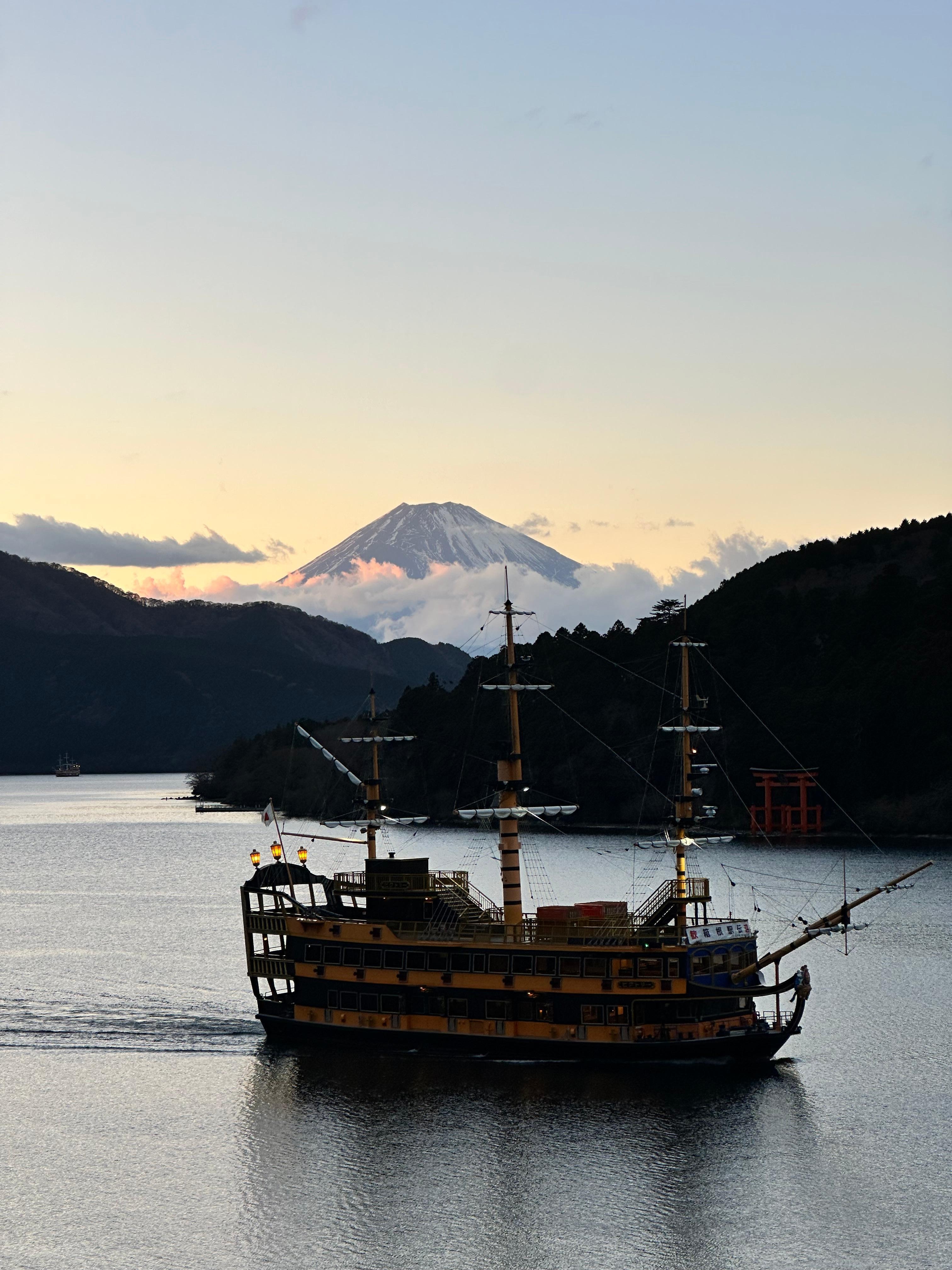 View from the balcony. 