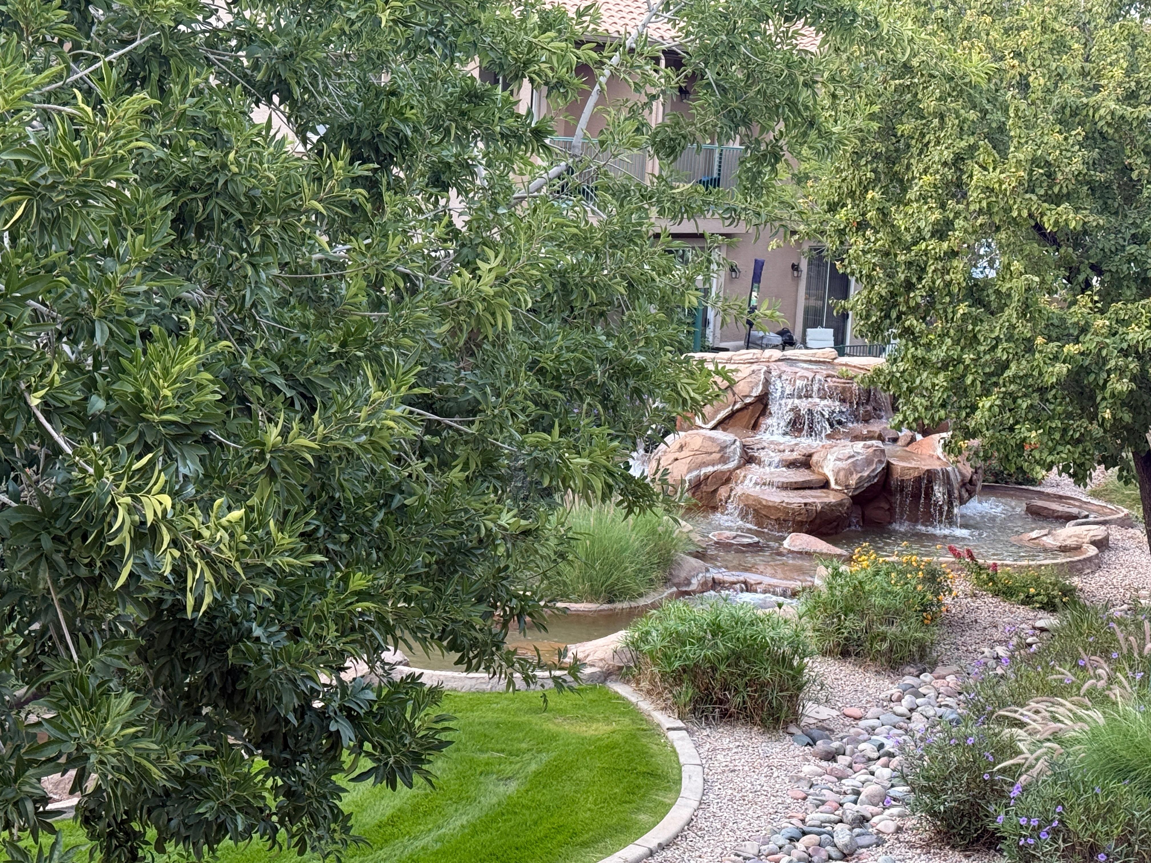  View from the balcony