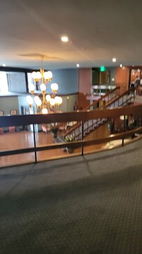 Upstairs view down to the lobby