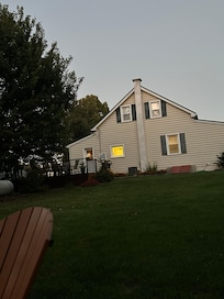 View from fireplace pit