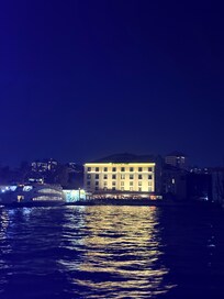 Night view from the hotel