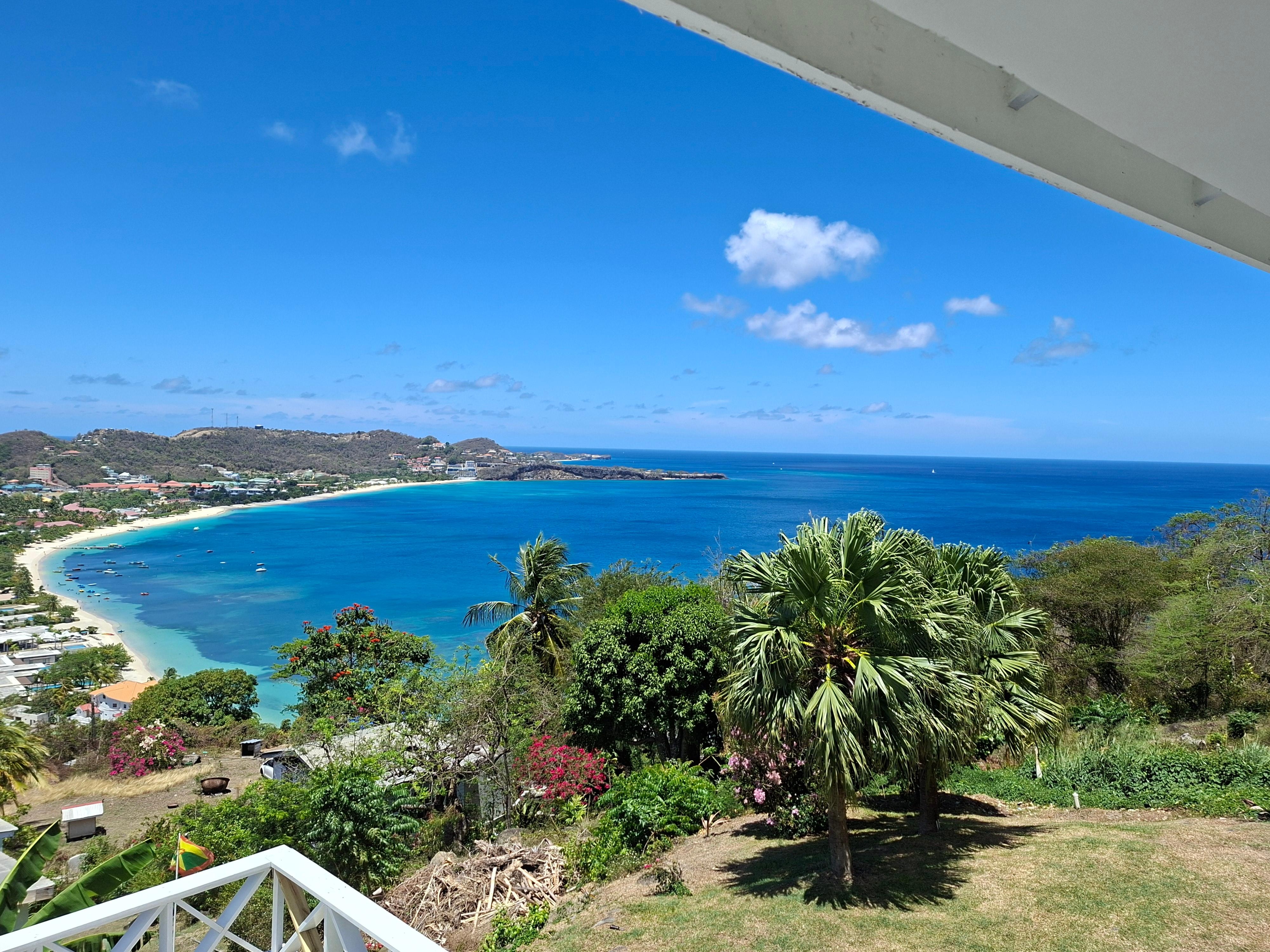 Balcony view of the ocean