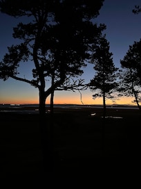 Sunrise from the deck.