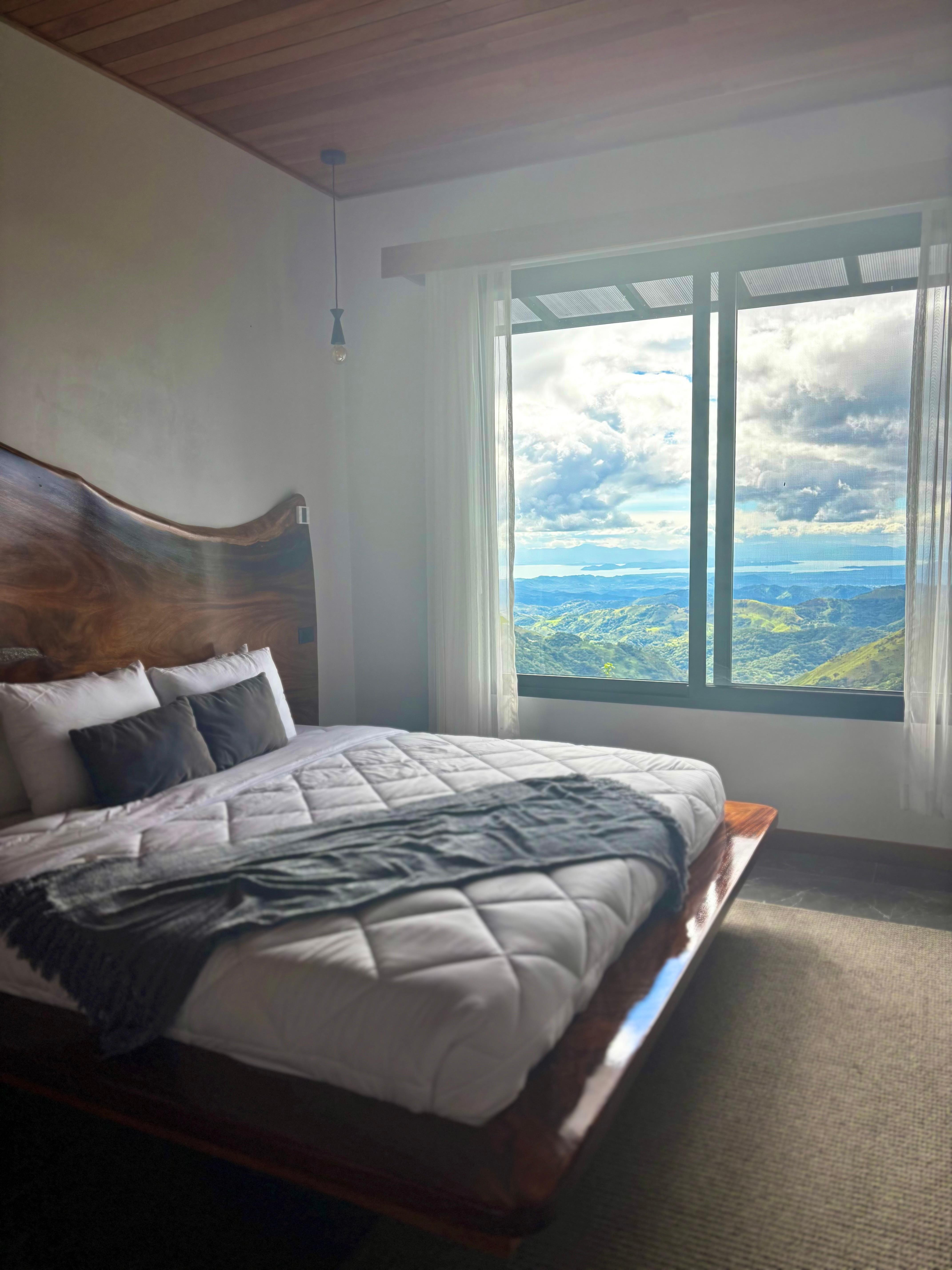Amazing master bedroom view