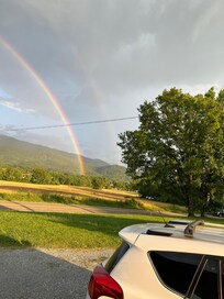 After he rain