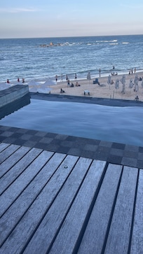 Vista da piscina
