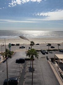 Forward view from our balcony