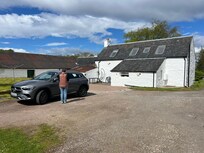 The back of the house