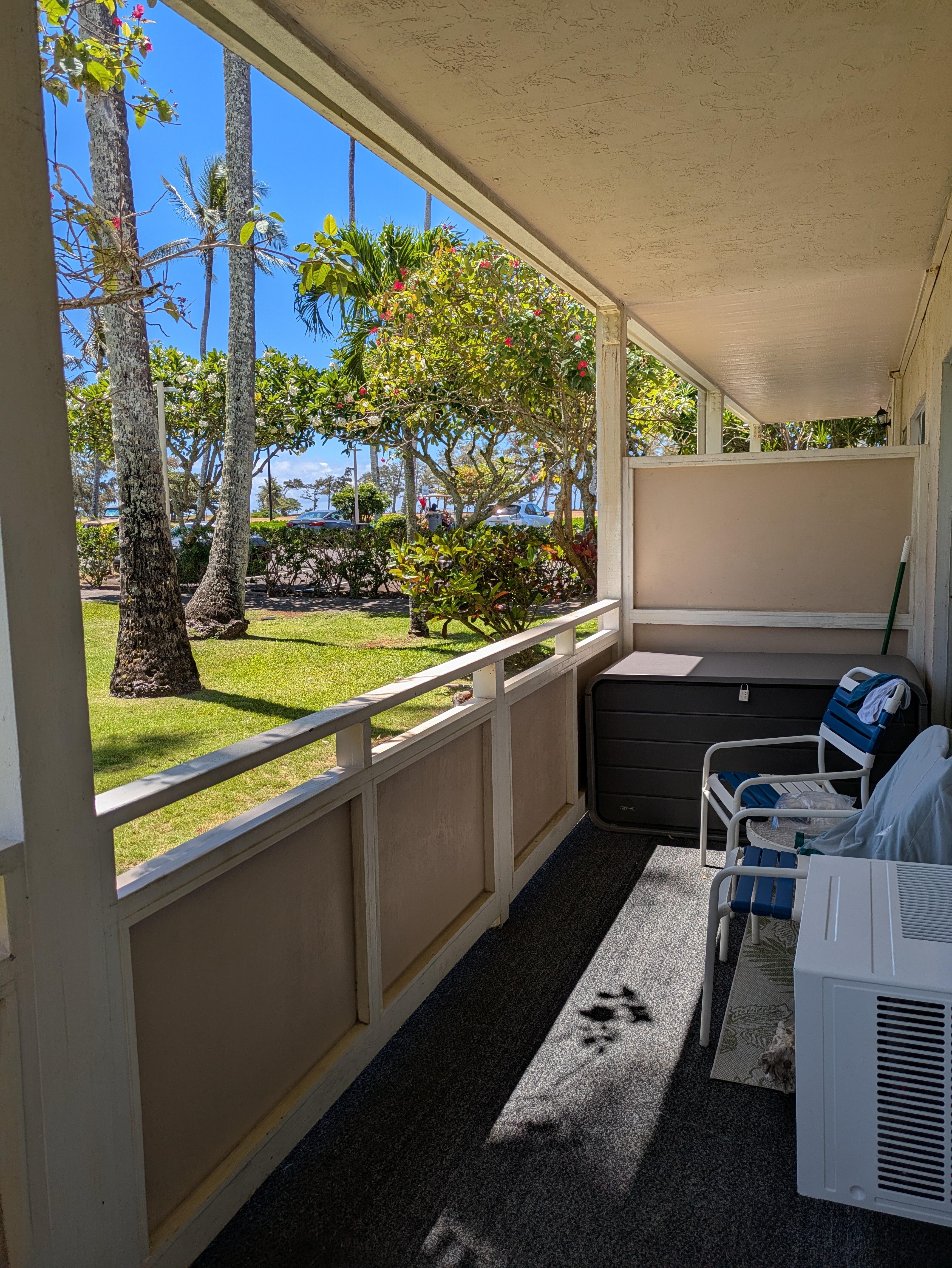 Quiet porch