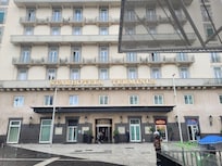 Location across from train station