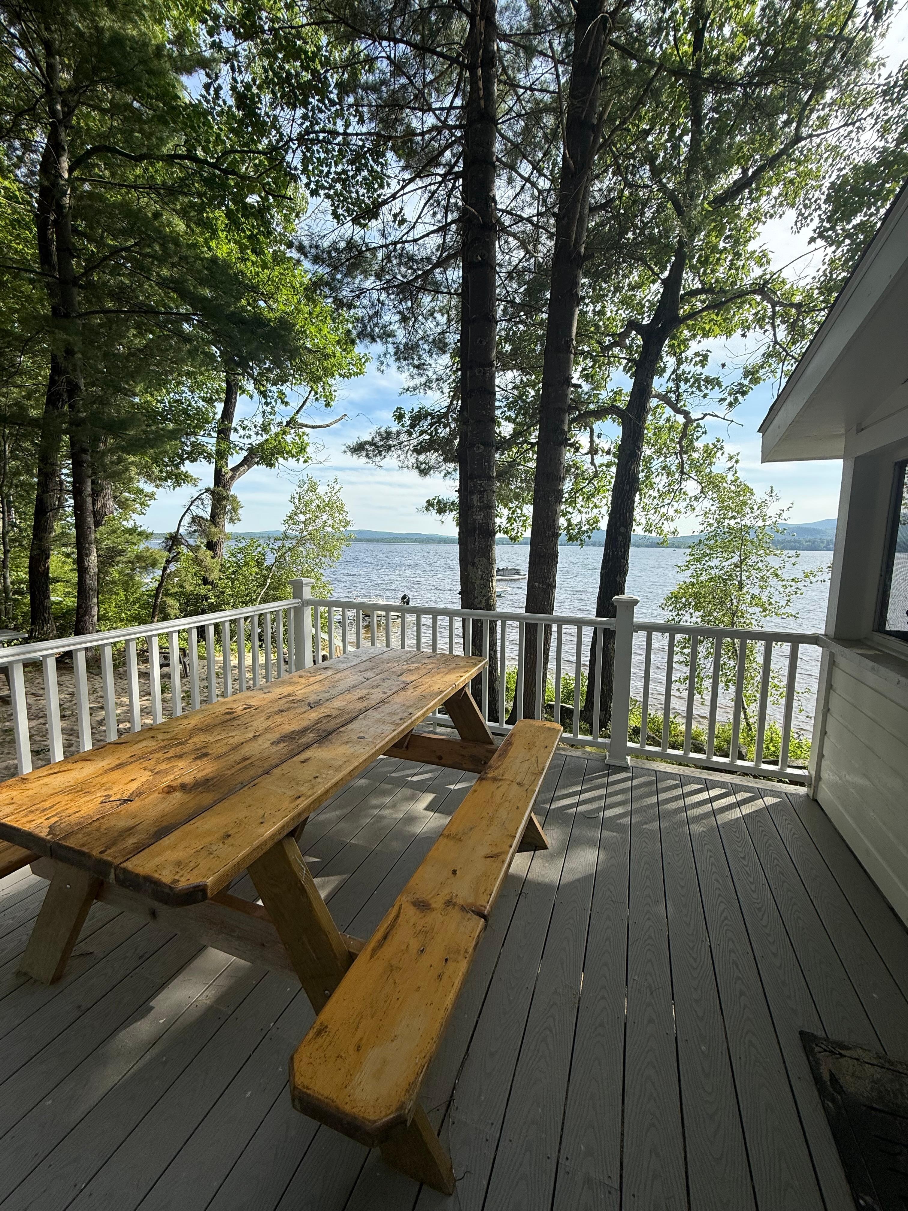View from deck. 