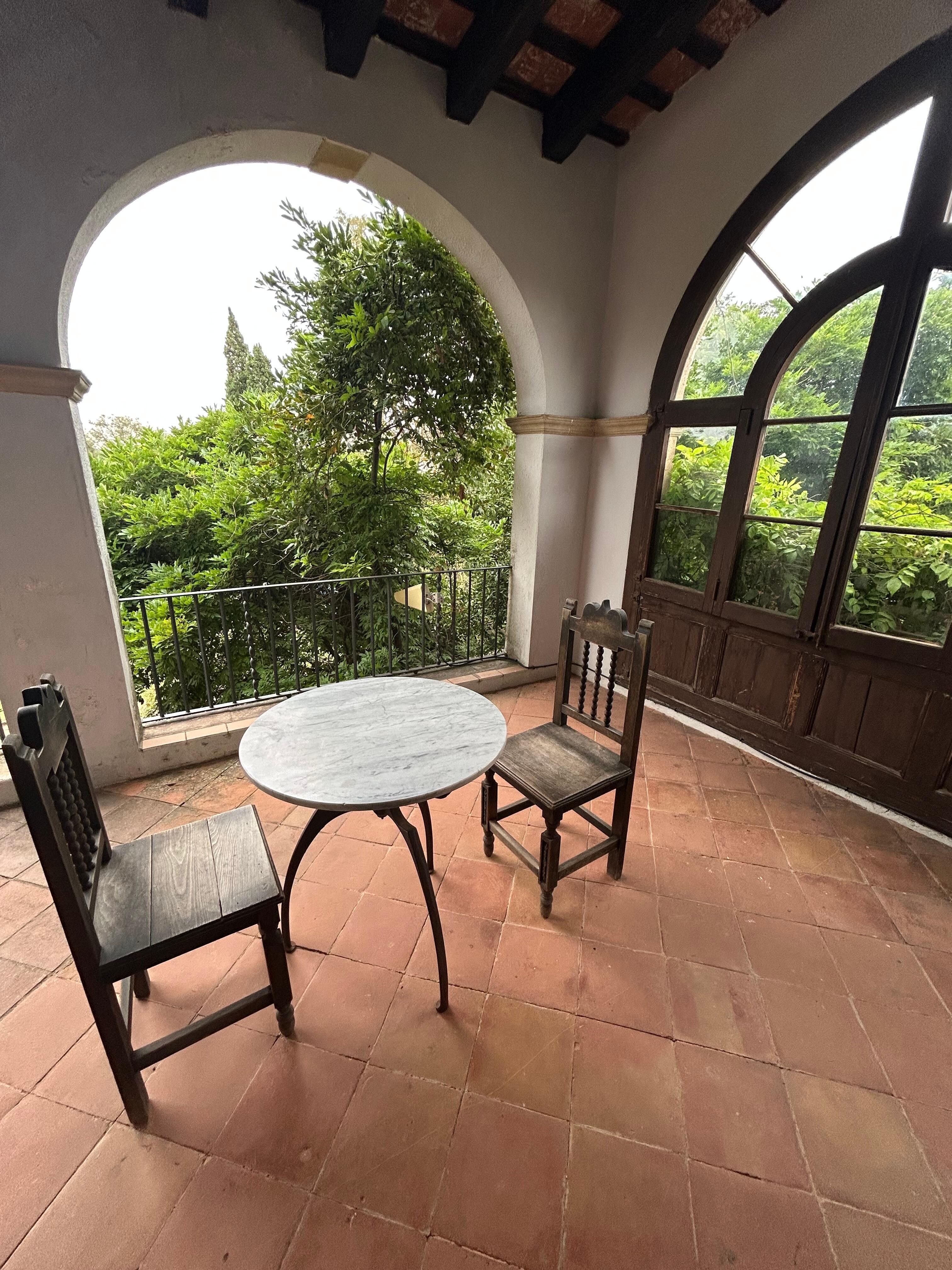 Terrasse de la chambre 