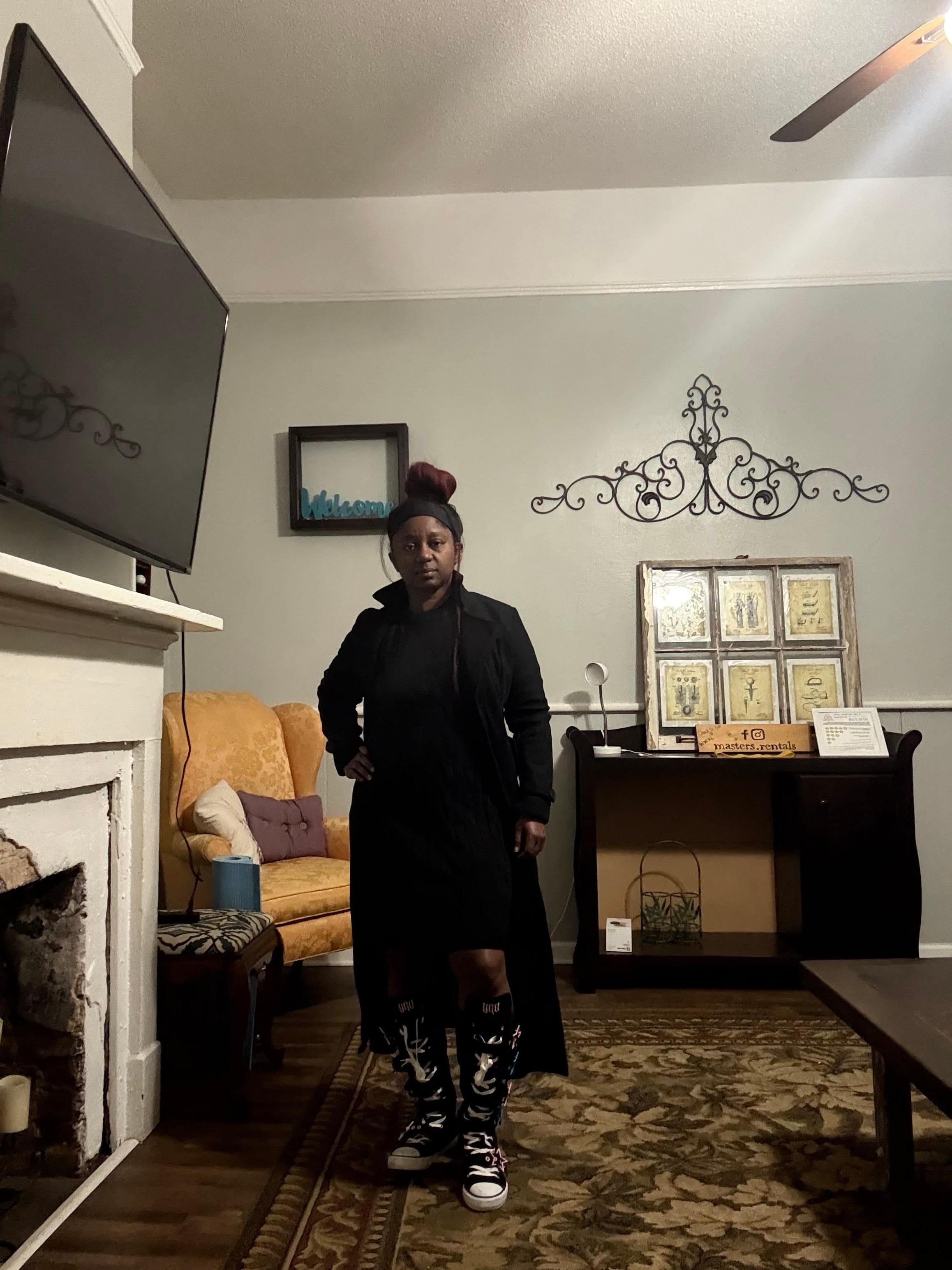 Just hanging out in the LR after a store run