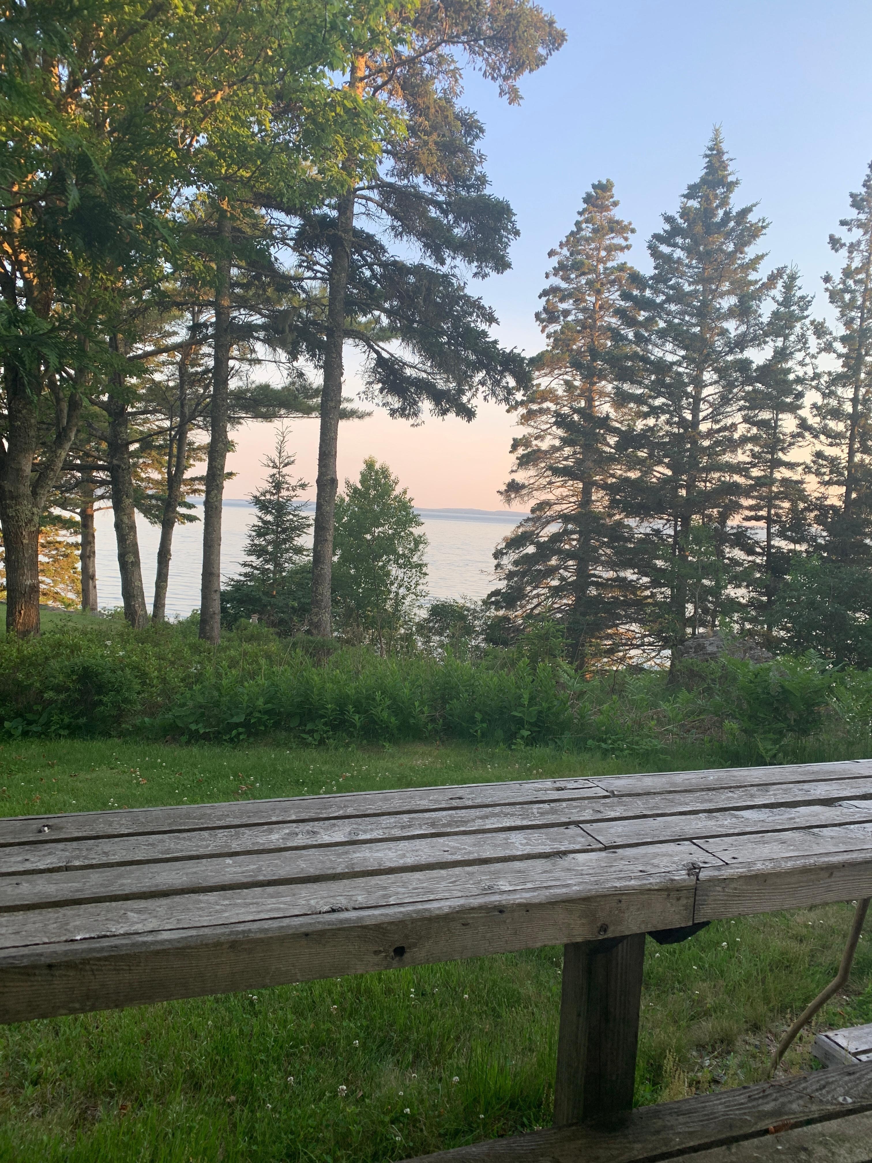 View from cabin