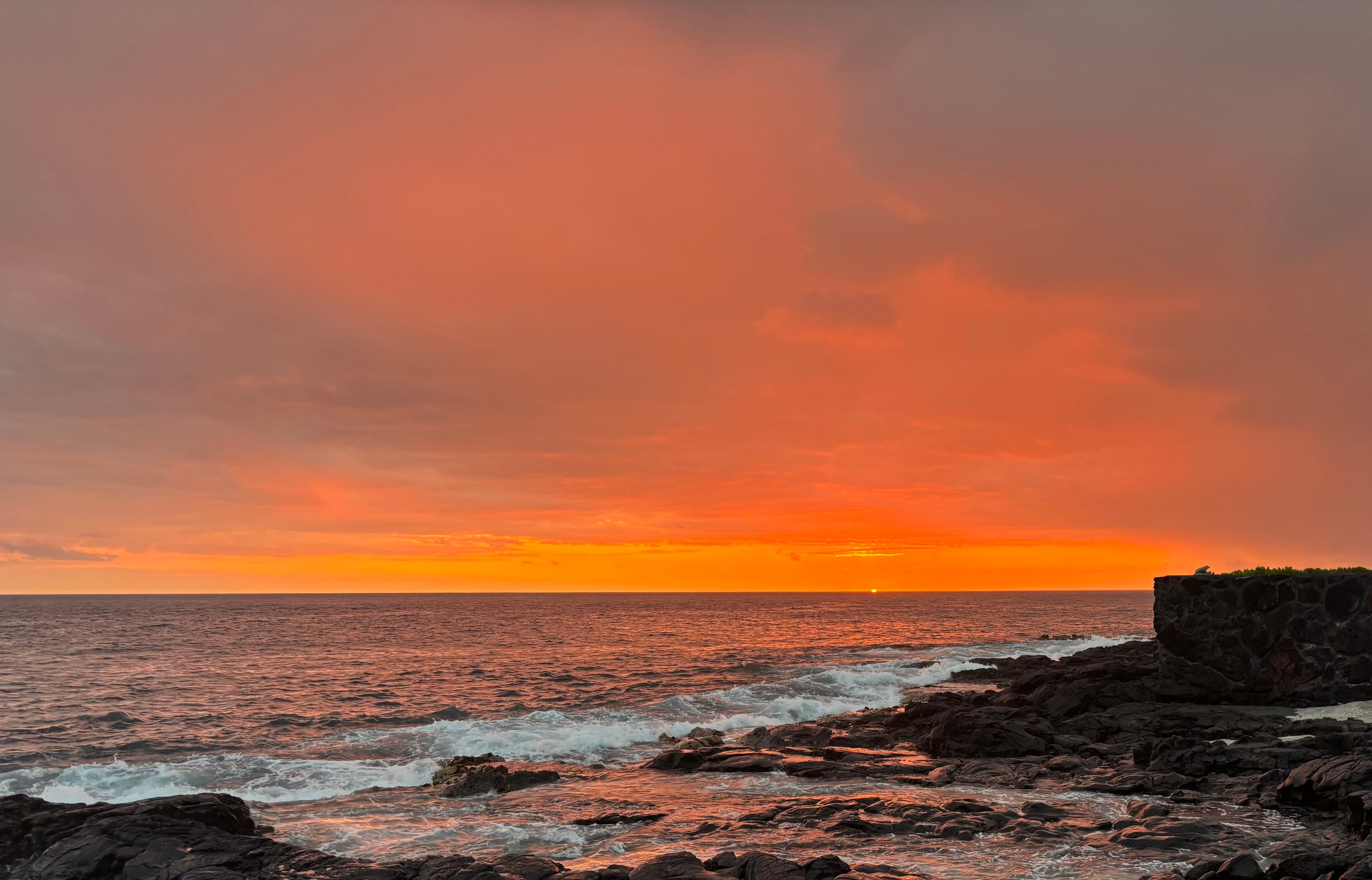 Trying to catch the green flash