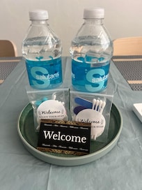 Wonderful welcoming gesture