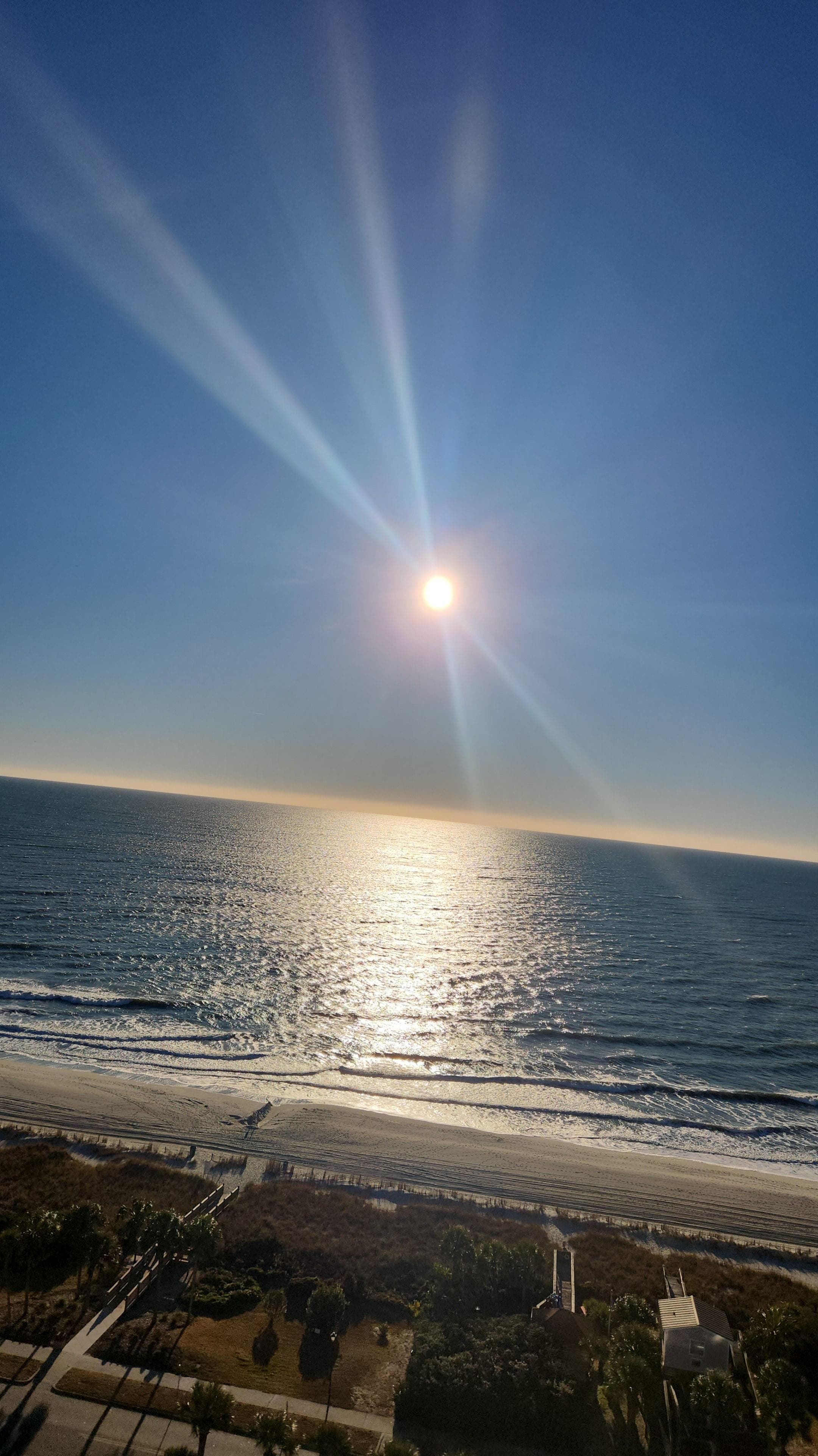 Amazing sunrises and sunsets!