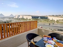 朝食を自室のパティオに
運んで頂きました✌️🤗