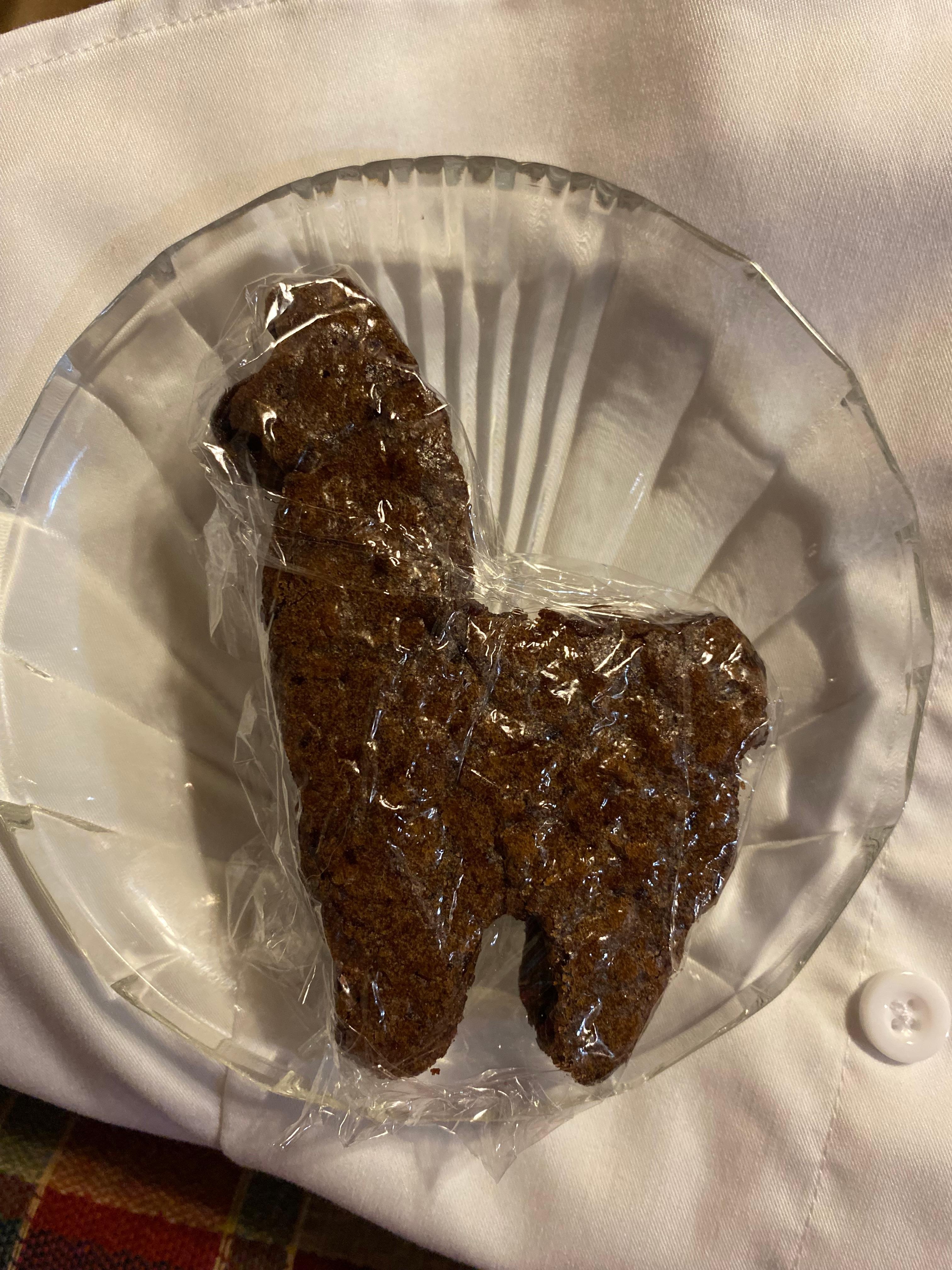 “My Alpaca”brownie!