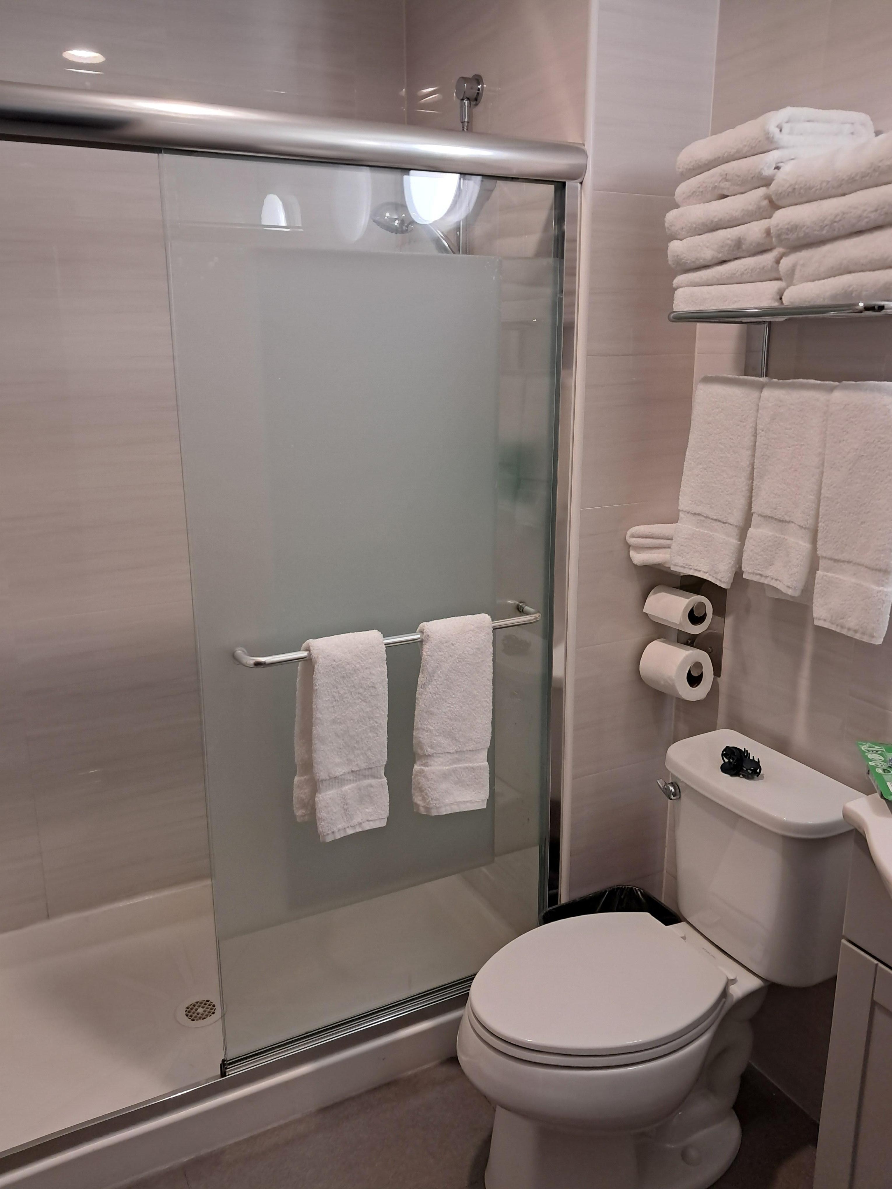 Toilettes et douche