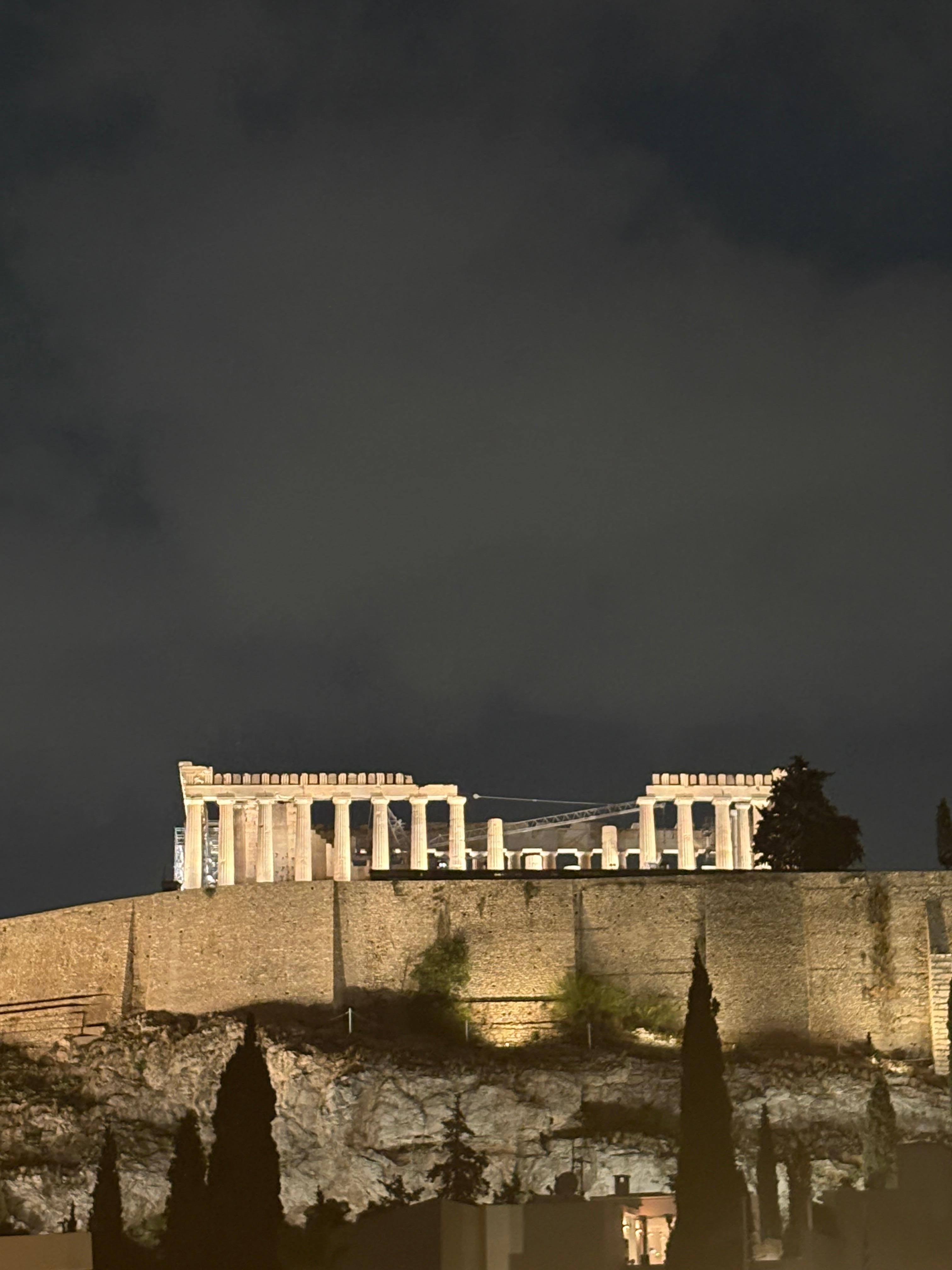 View from rooftop bar
