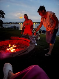 Roasting marshmallows