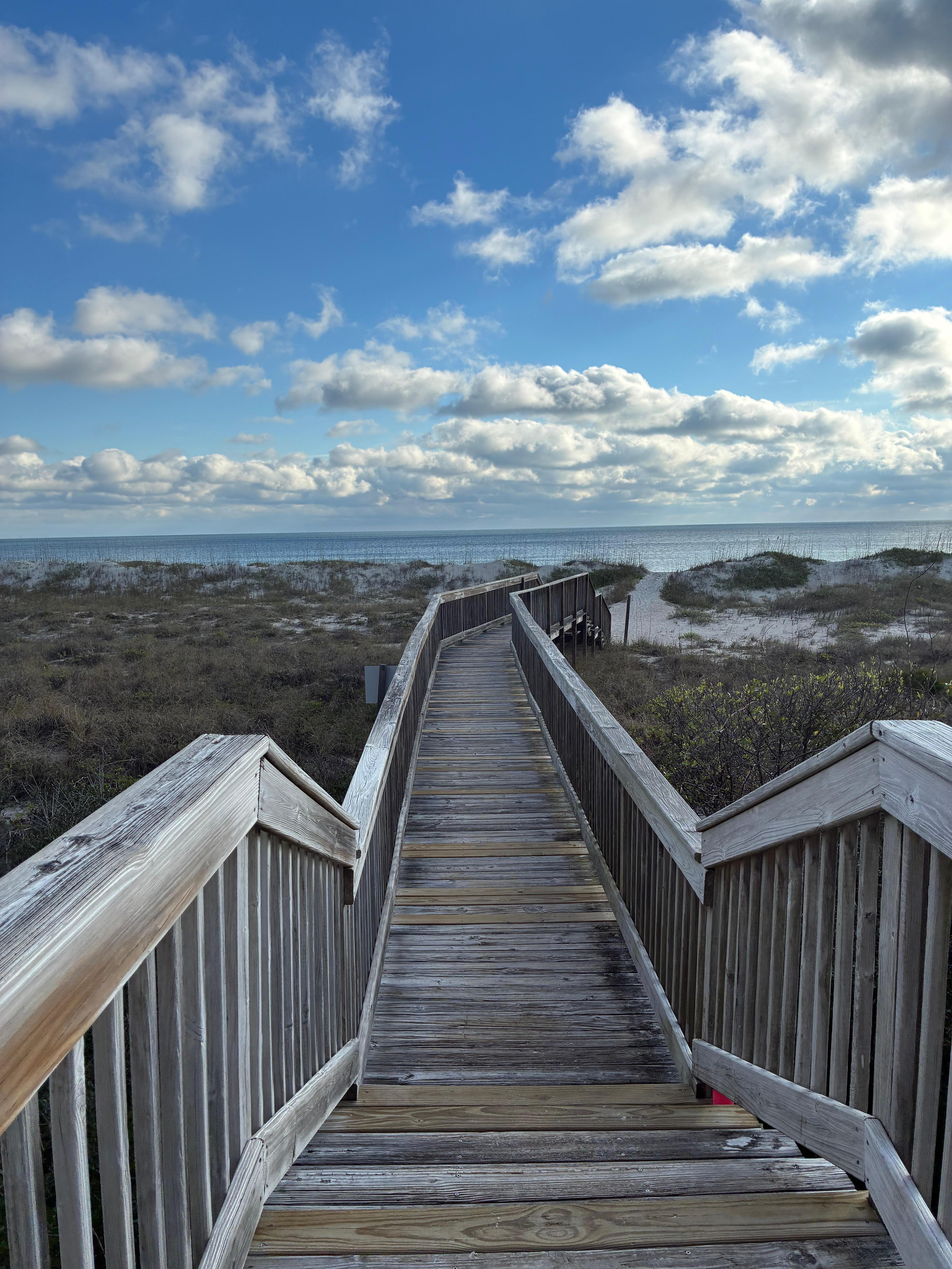 Walkway to beach