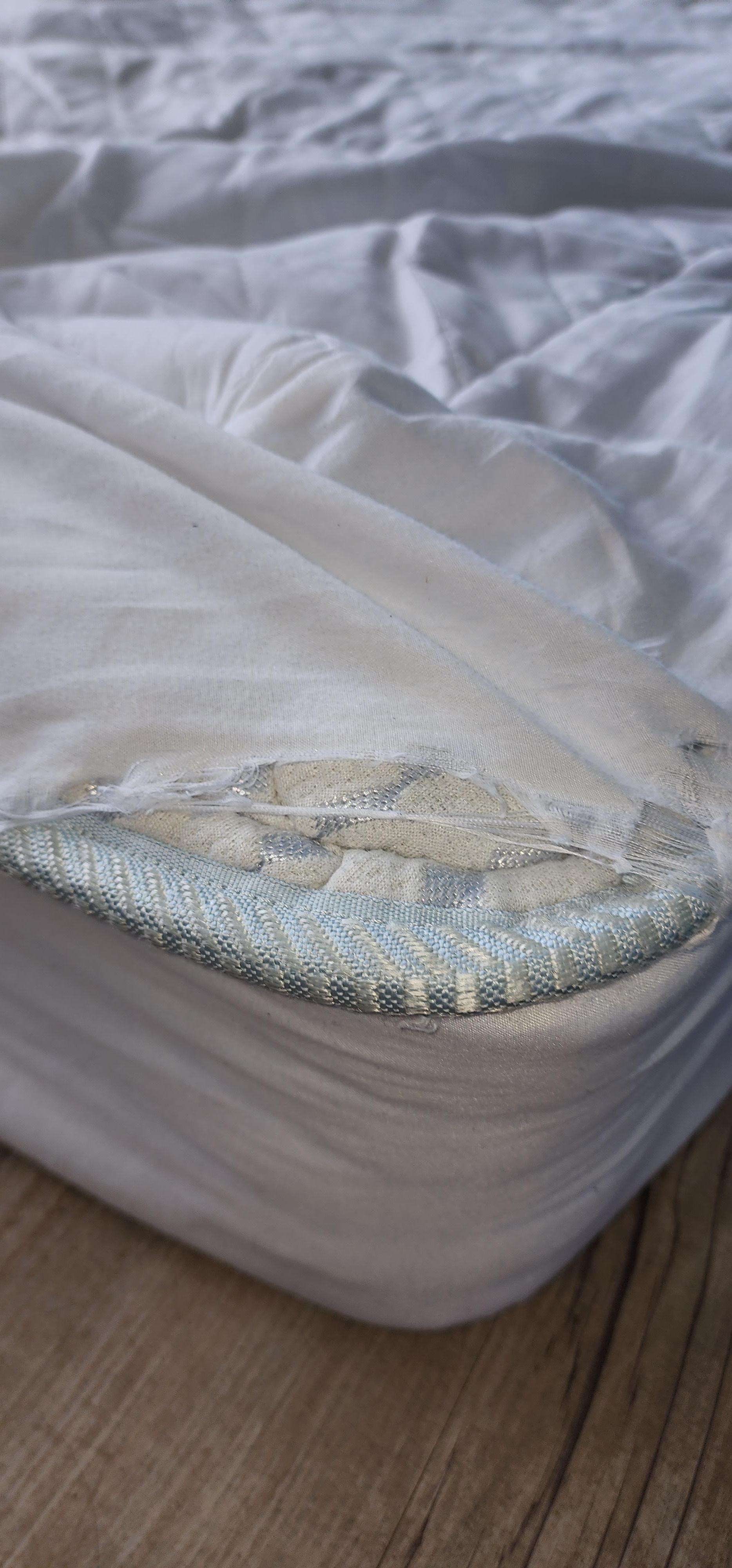 Ripped bedding 