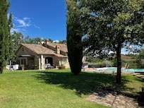 Overzicht huis en tuin