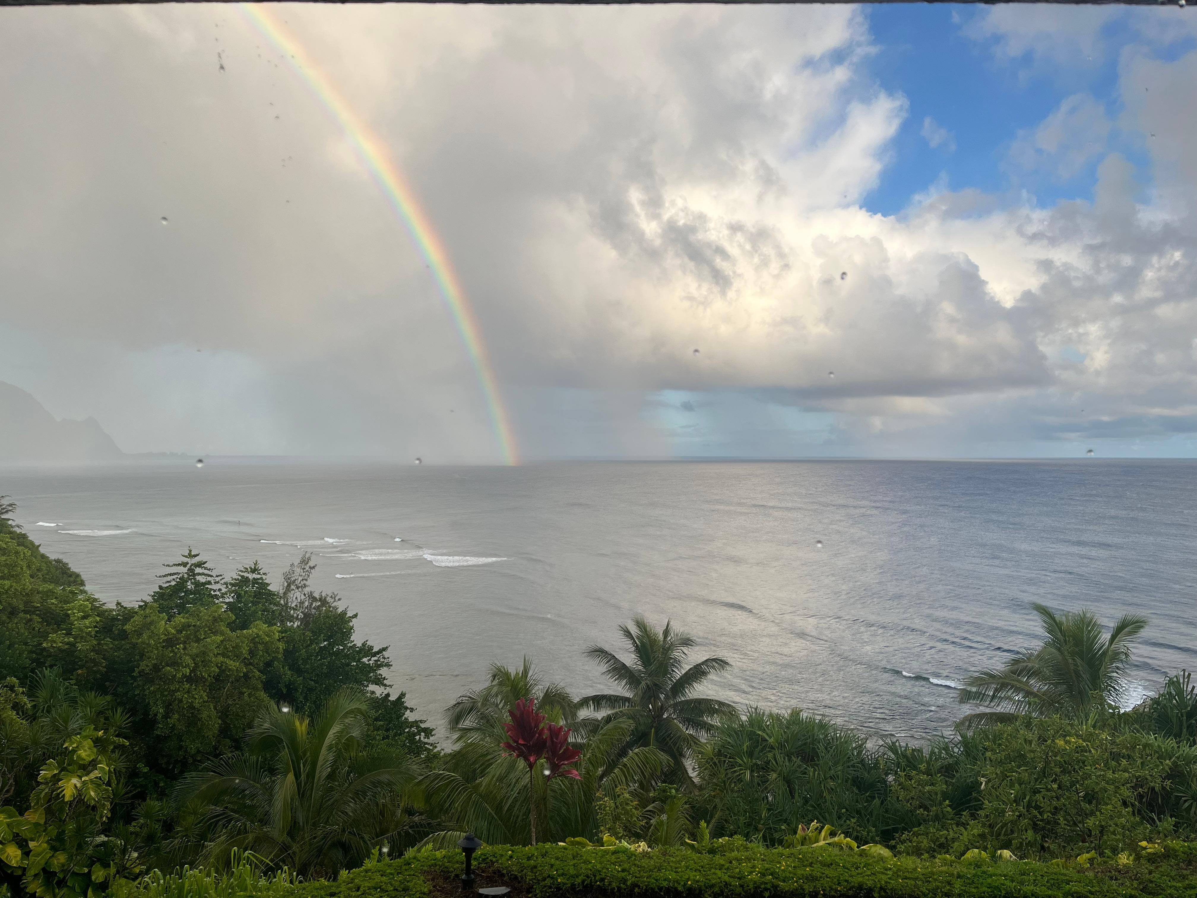 View from balcony