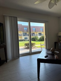 View from the livingroom