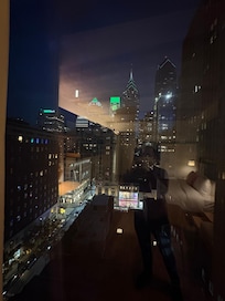 Pretty view of the city…go birds!