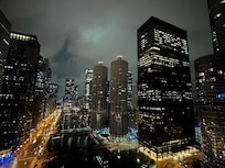 We got front sit to watch an mazing thunder storm