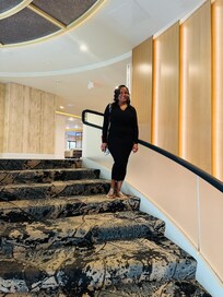 From the second floor to the lobby