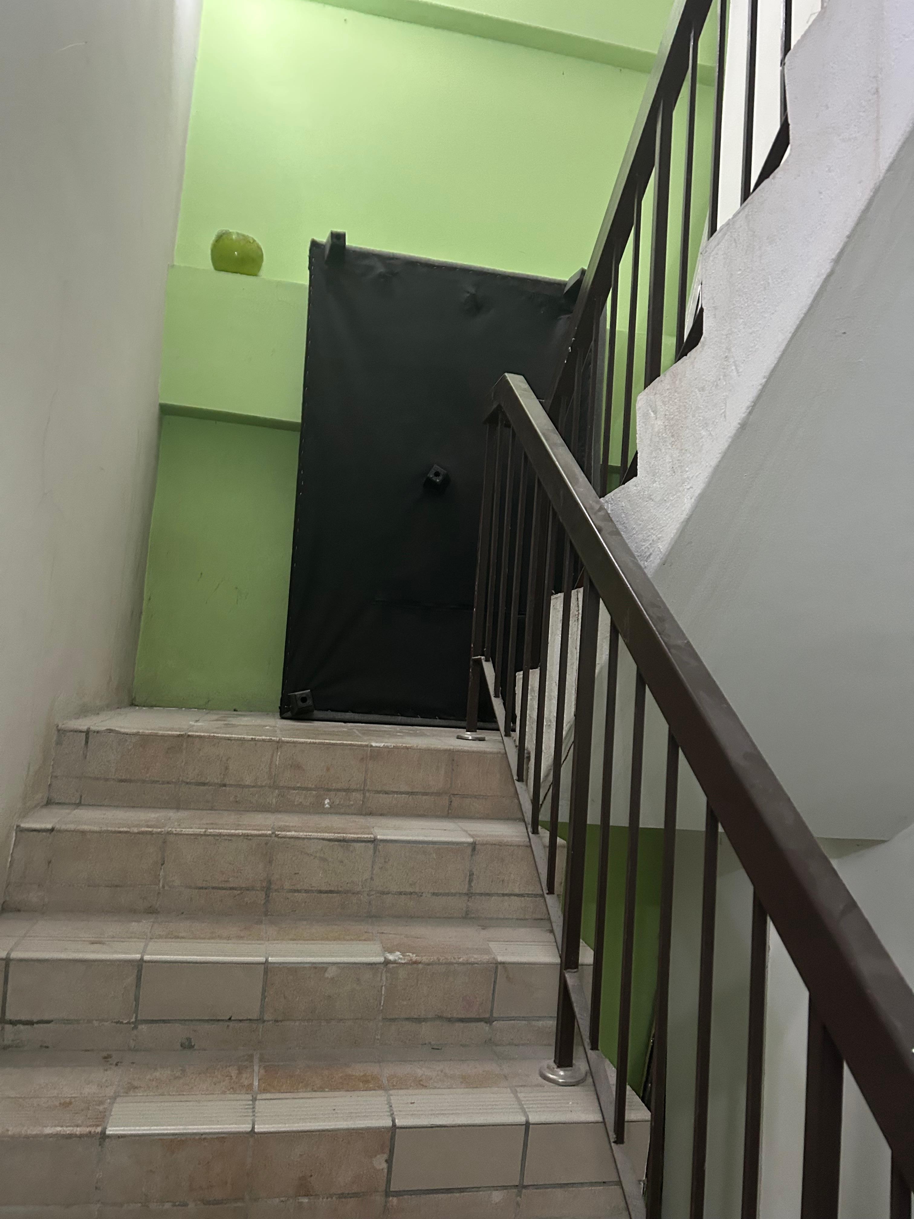 Blocked with furniture