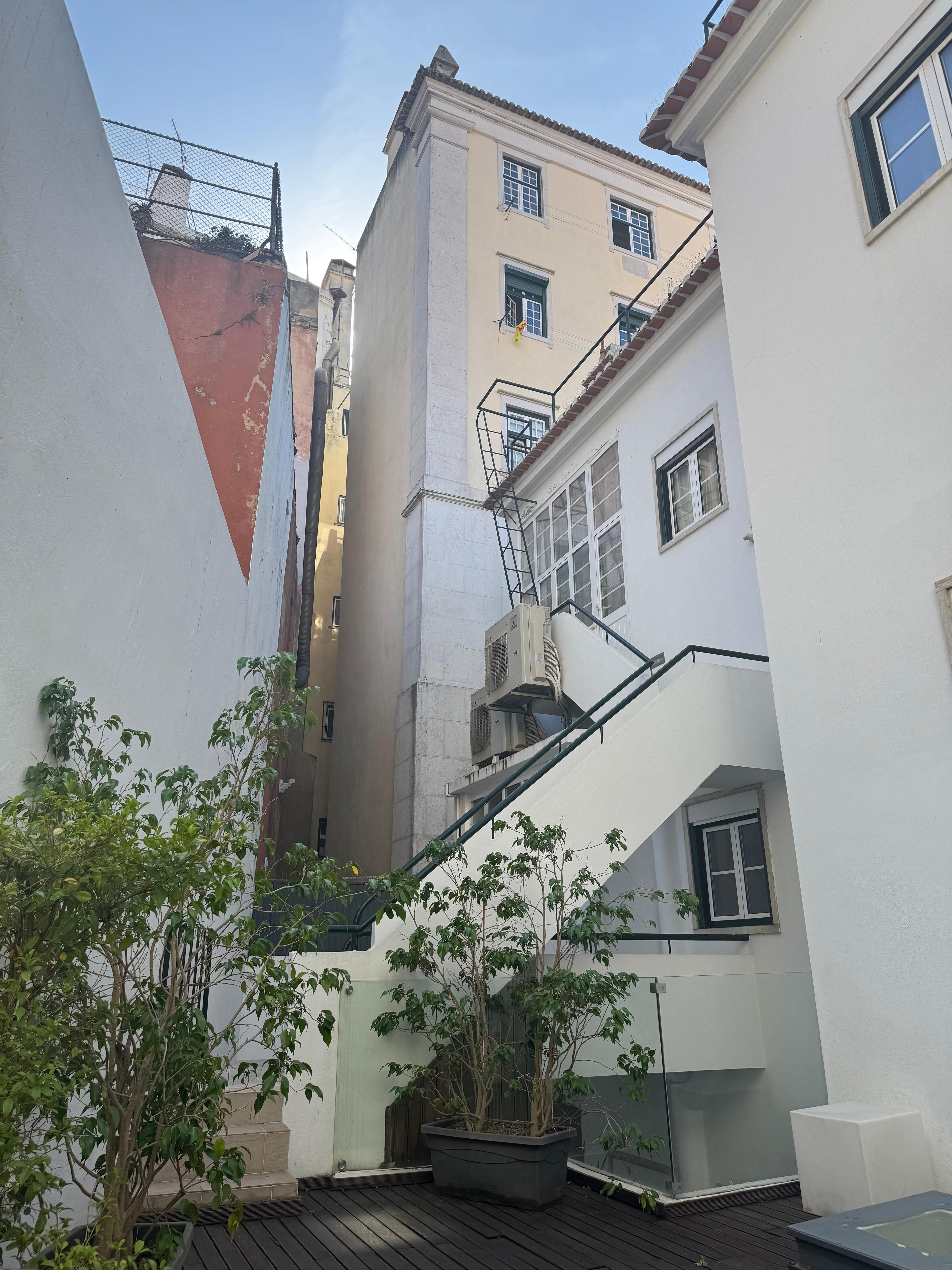 Photo from the outdoor seating 