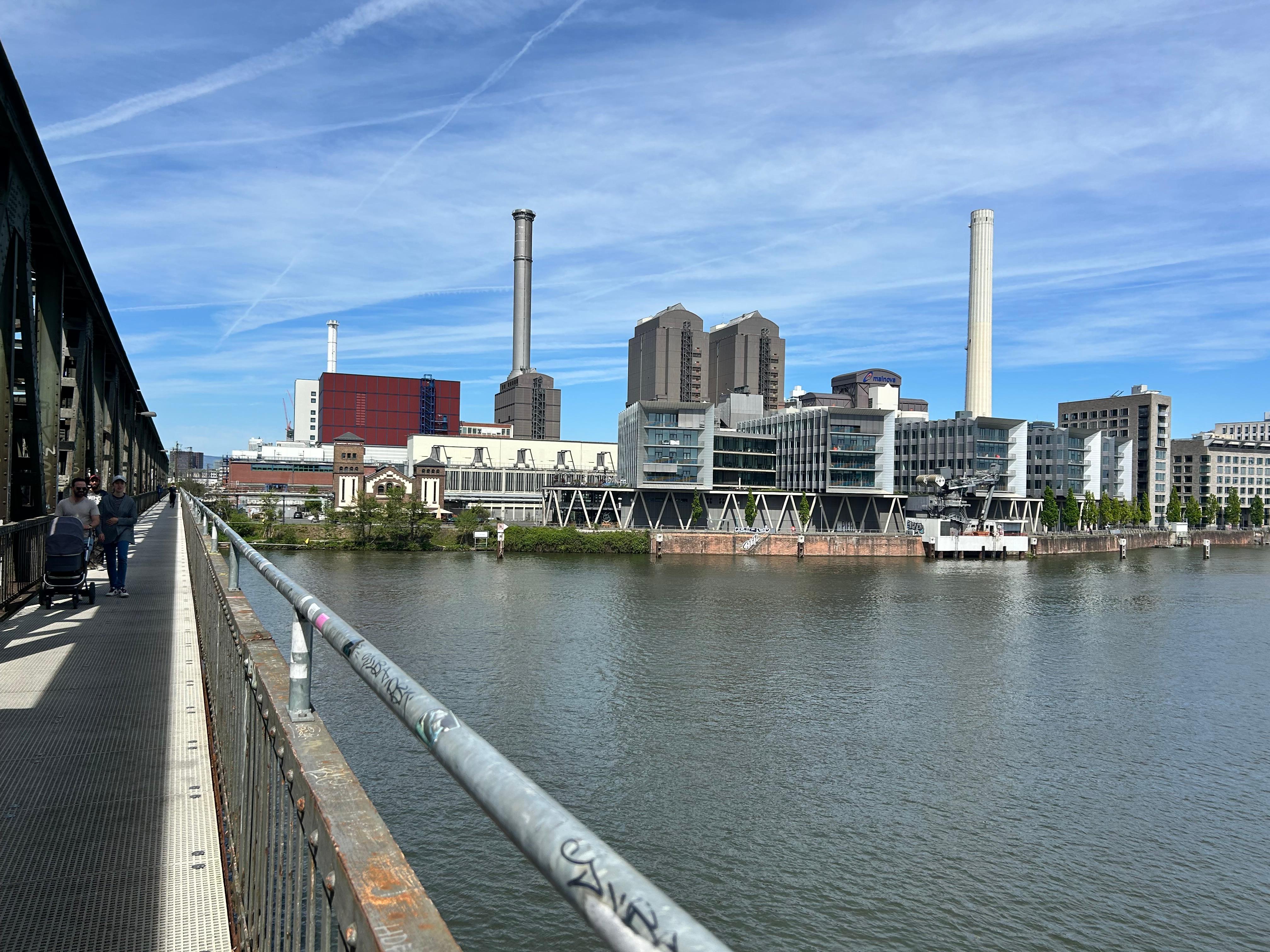 The waterfront you can walk along to get downtown