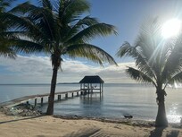 Serene and beautiful! We often saw dolphins jumping about in the water!!