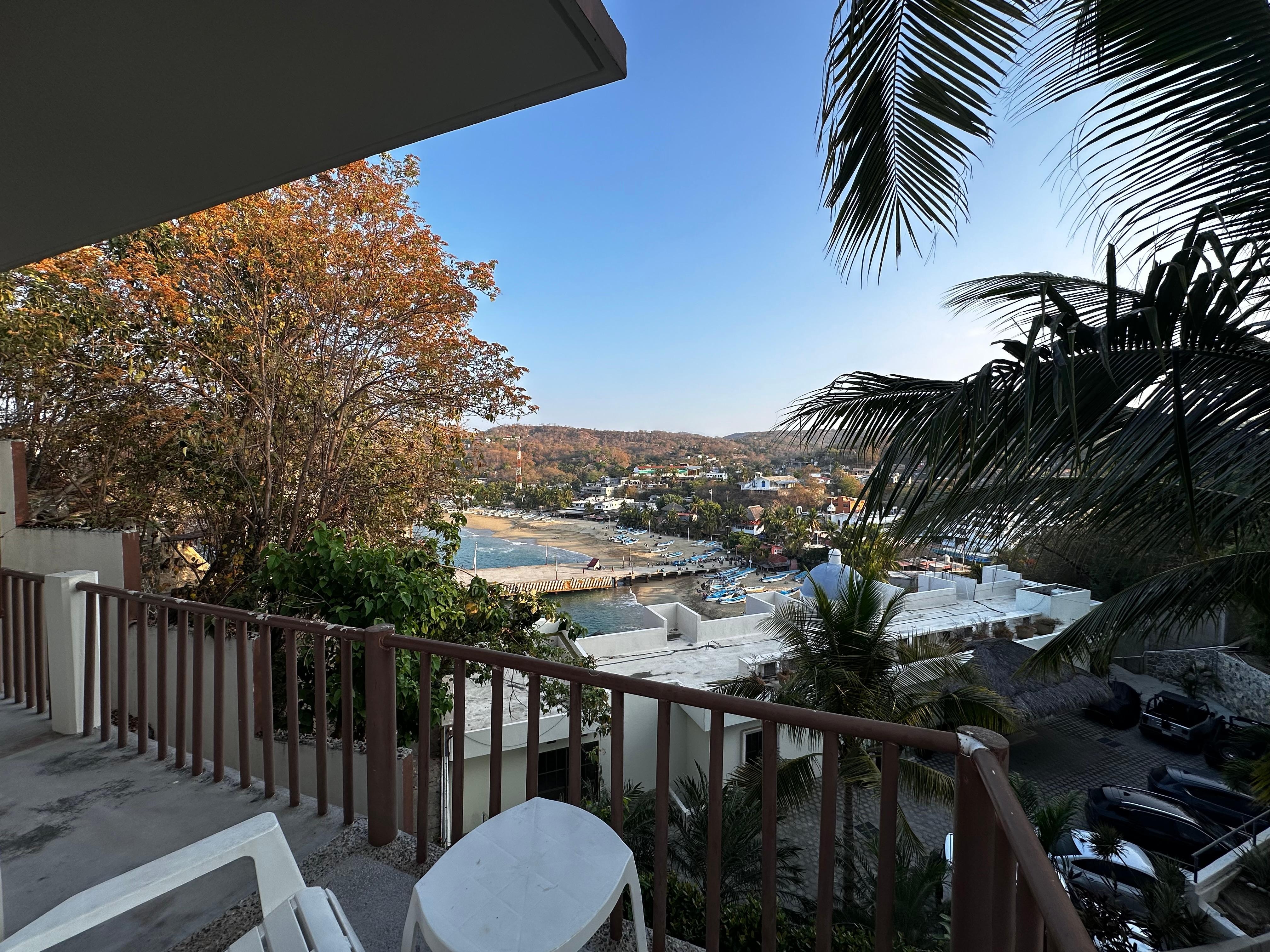 Esta fue la vista desde nuestra habitación 