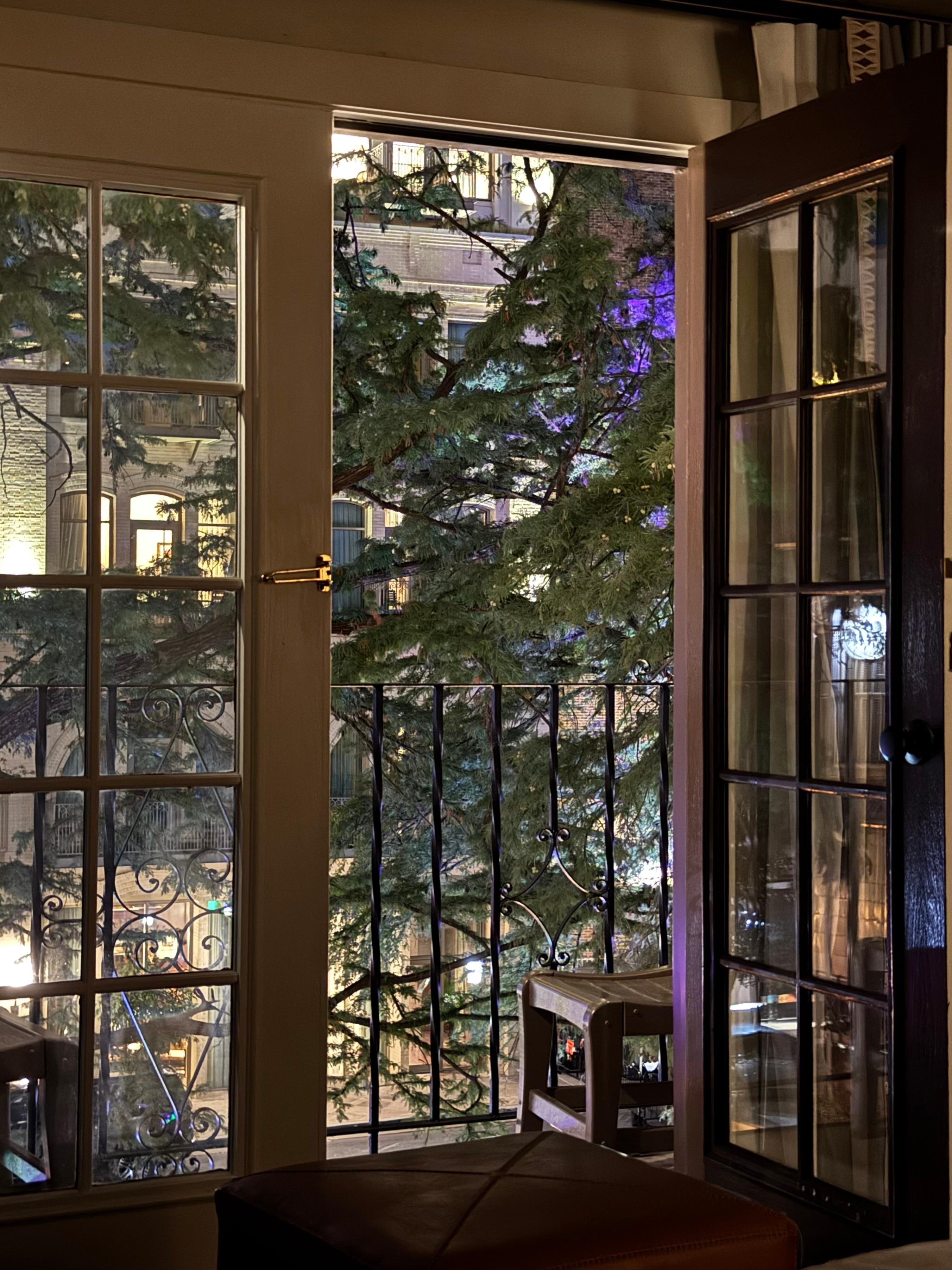 Photo from our room!