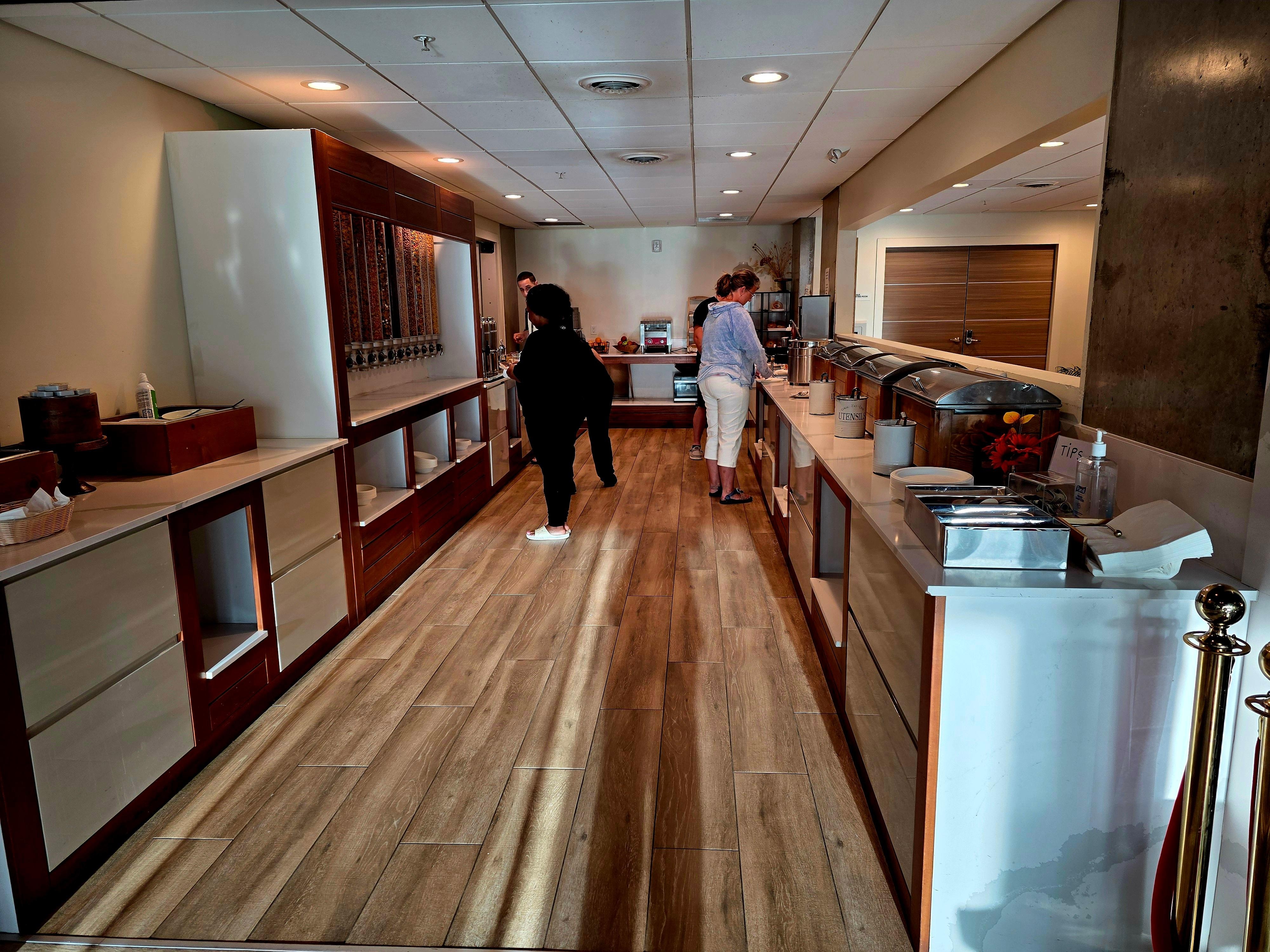 Part of breakfast buffet...