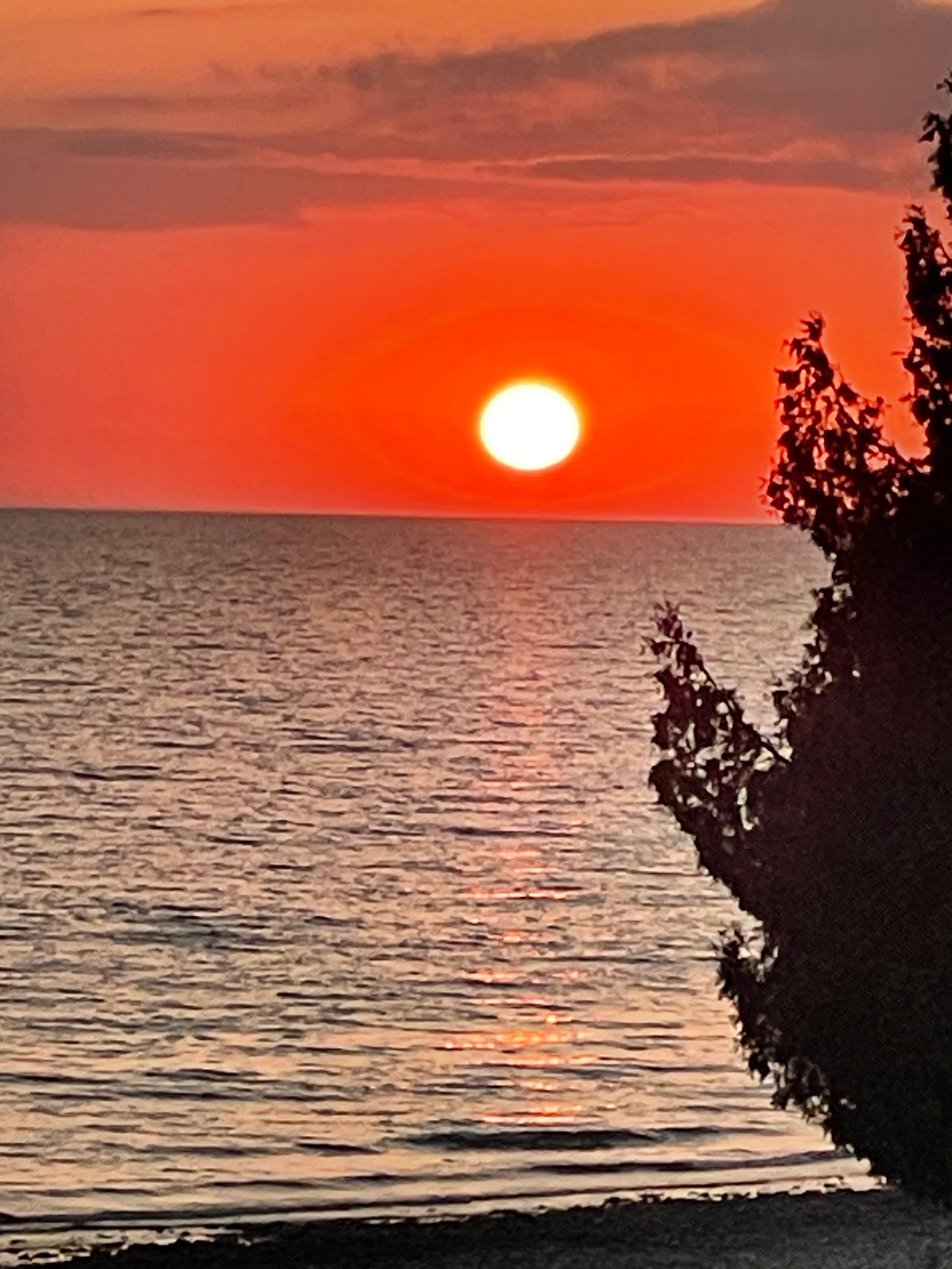 A beautiful end of the day