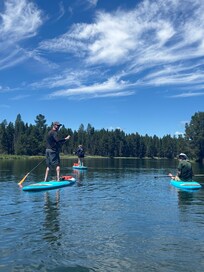 Paddling on the Deschutes and riding bikes are our favorite Sunriver summer activities!