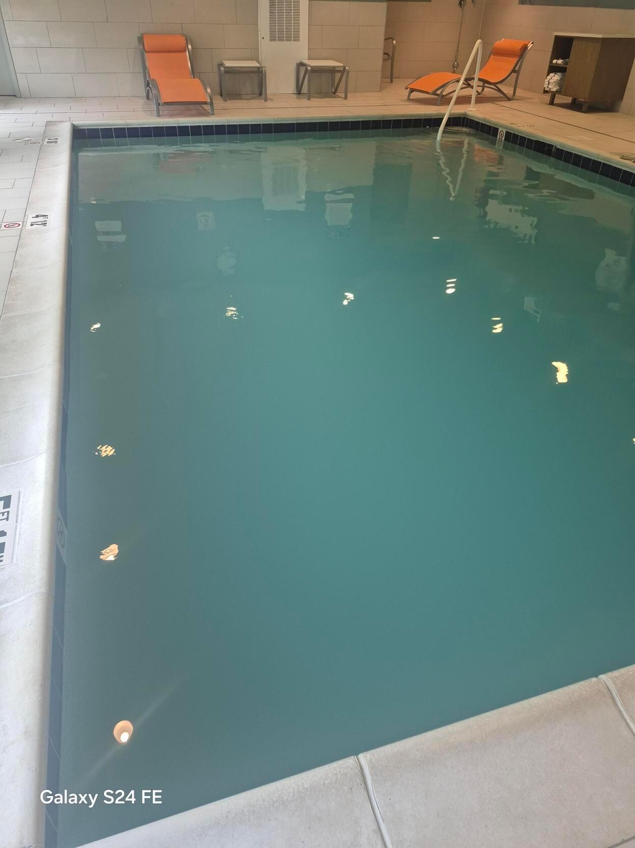 just green water