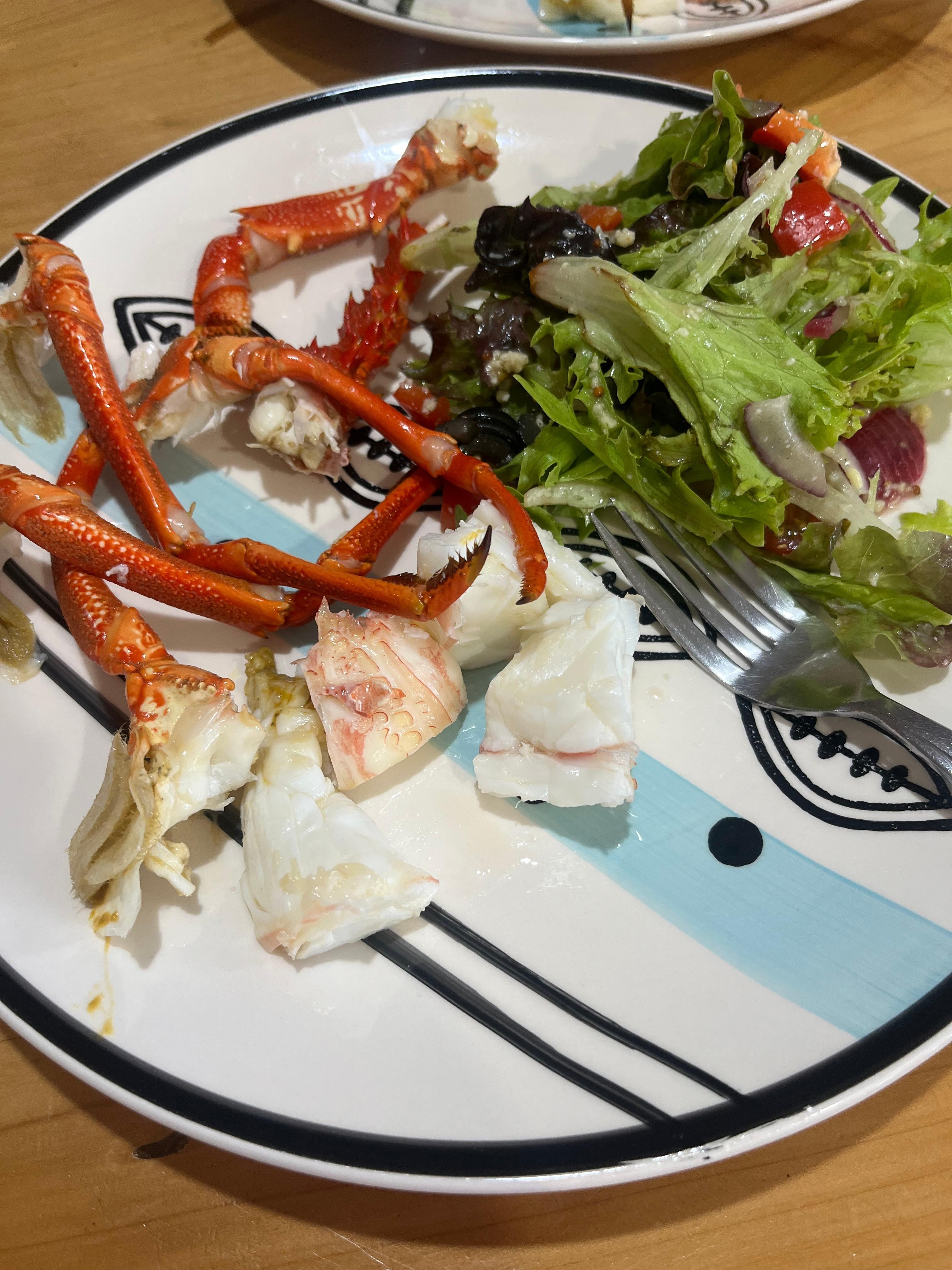 Stopped for a crayfish on the way into town - Nins, highly recommended 