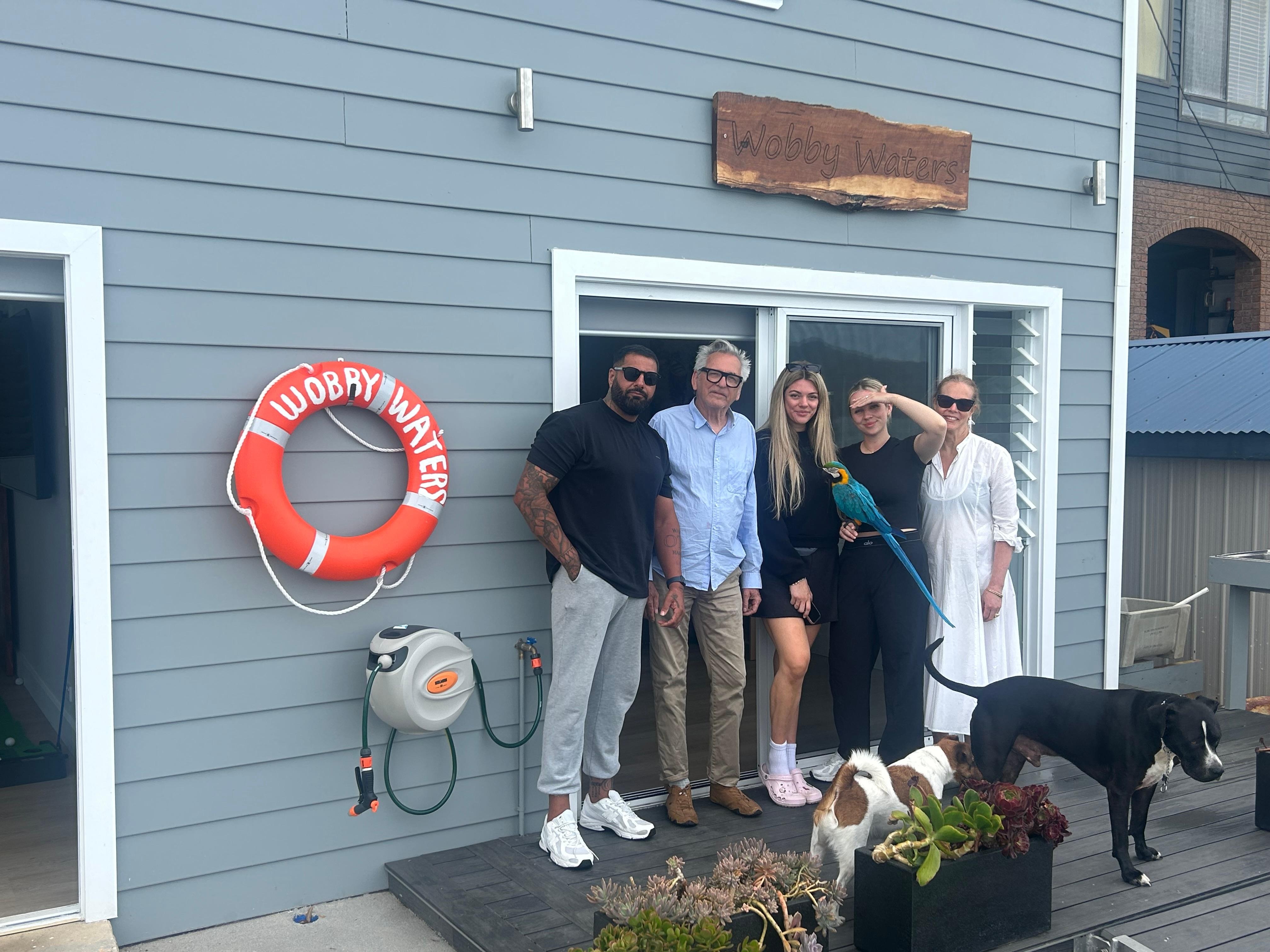 Best holiday memories 2026.  Loved pulling right up to the front door on the water taxi