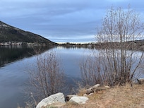 Grand Lake at sunrise.